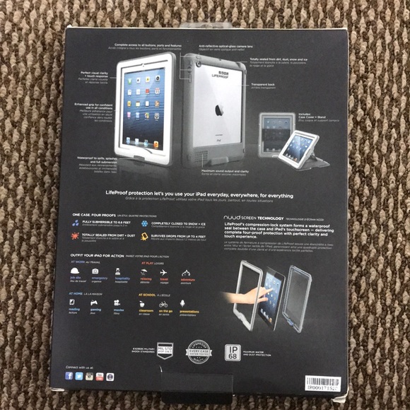 Life Proof iPAD Case for iPAD 2/3/4 - Picture 2 of 8